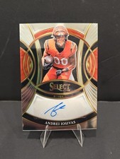 Panini 2025  Select Andrei Iosivas SP-AIS Bengals Autograph Football Card