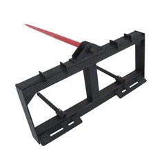 49" Hay Spear Sleeve Attachment Skid Steer Loader for Bobcat Trator 3000 LBS