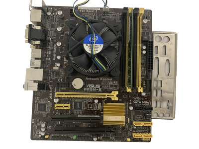 Asus B85M-E LGA1150 mATX DDR3 Motherboard w/ i5-4460 CPU & 8GB Ram