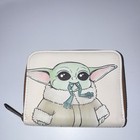 Loungefly Star Wars The Mandalorian The Child with Frogs Small Zip Wallet New — photo 5
