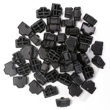 50pcs RJ45 Anti-Dust Cover Cap, RJ45 Network Switch Ethernet Port Silicone Pl...