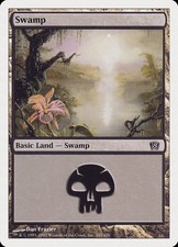 Swamp (341) - Normal NM MTG 8th Edition