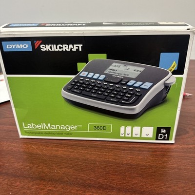 Rechargeable Hand Held Desktop Label Maker Easy To Use with One Touch Smart Keys
