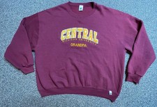 Vintage Russell Athletic Central Michigan Chippewas Crewneck XXL Grandpa