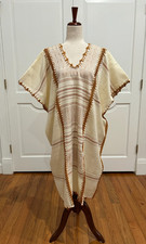 Hand Woven Mexican Huipil Dress. Oaxaca Huipil, handmade Boho, Vintage.