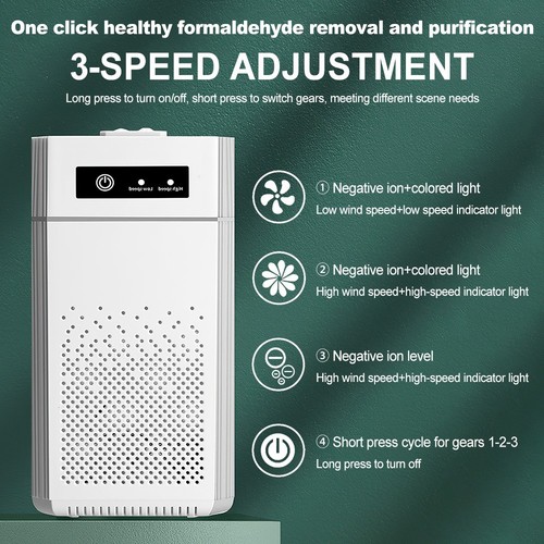 2025 Home Air Purifiers For Large Room Medical Air Purifier Smoke Odors Pet UK - Picture 9 of 17