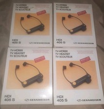 Lot of 4- Sennheiser HDI 405 S Headset Made in Germany - SOLD AS PARTS ONLY