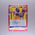 2024-25 Topps Chrome Next Stop Signatures Bronny James Red Refractor /5