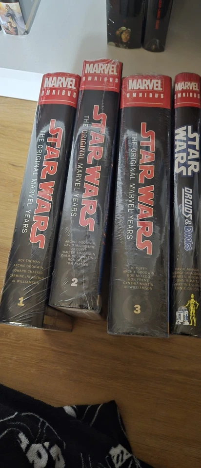 STAR WARS The Original Marvel Years Omnibus Vol. 1, 2 & 3 (2015) Full Set! - Image 2 of 2