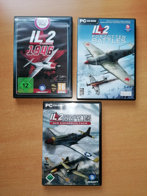 3 PC-Spiele: IL-2 Sturmovik  1946 / IL-2 Forgotten Battles / ACE Expansions Pack