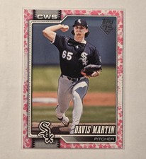 2026 Topps Series 1 Japan Edition Davis Martin Cherry Blossom Parallel #31/99