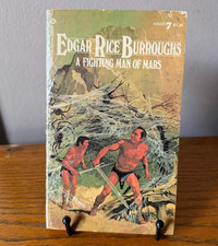 A Fighting Man Of Mars Edgar Rice Burroughs 1964 Ballantine Books
