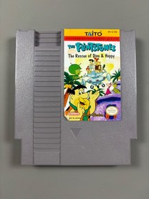 The Flintstones: The Rescue of Dino & Hoppy NES Authentic Original Works