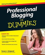 Professional Blogging For Dummies - paperback Susan Getgood Professional Blogging For Dummies - paperback Susan Getgood