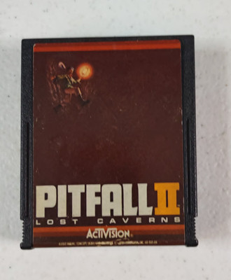 Pitfall II 2 Lost Caverns Atari 2600 1984 Activision 