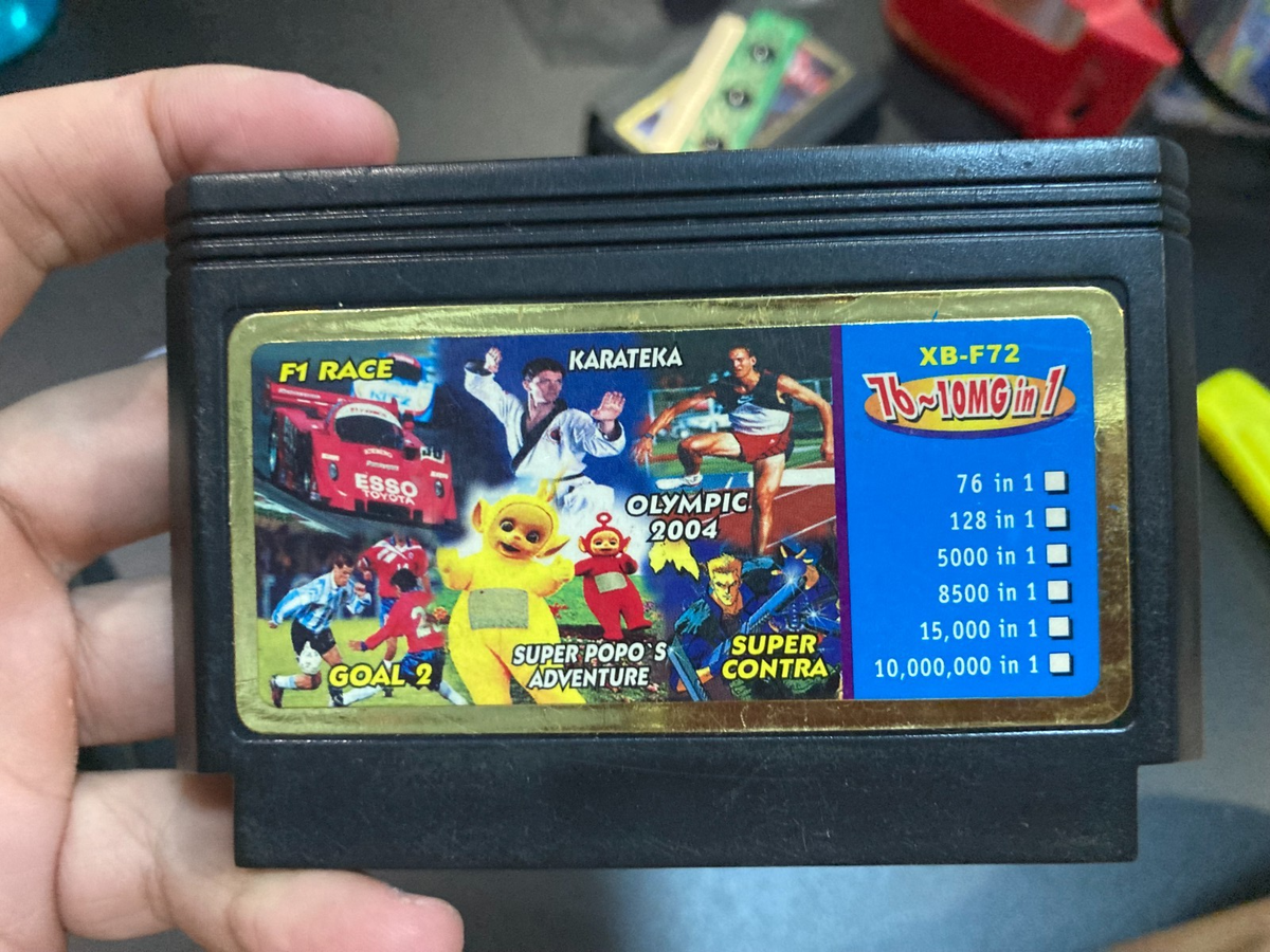 Famicom NES Game XB-F72 76in1 Super Popo's Adventure (Teletubbies