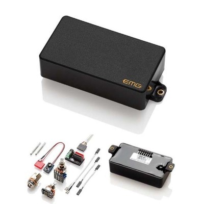 EMG 89 Aktiver Humbucker Tonabnehmer Schwarz E-Gitarre EMG-89 Japanisch
