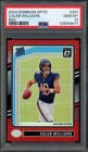 2024 Donruss Optic Red Prizm #201 Caleb Williams Bears RC Rookie /125 PSA 10
