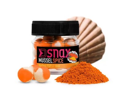 Pop Köder Muscheln-Gewürze 10mm Method Feeder Karpfen Friedfisch Boilie