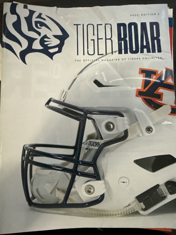 Tiger Roar Magazine 2022 Edition 3 Magazine For Tigers Unlimited Auburn 
