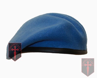NEW High Quality United Nations UN Beret All Sizes (Sky Light Blue Army Military