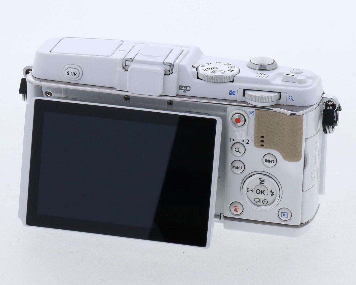 Olympus PEN E-P5 Digital Camera body White | eBay