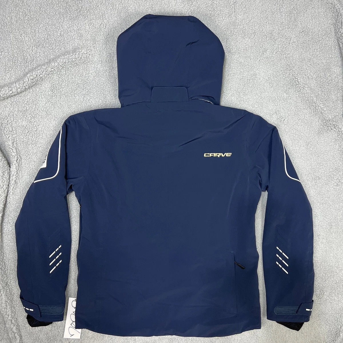 Navy blue ski jacket best sale mens