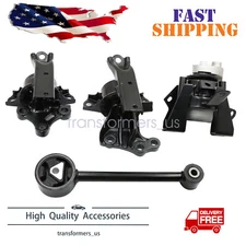 4Pcs Engine Motor & Trans Mounts For 2014-2022 Mitsubishi Mirage 1.2L 2910A318