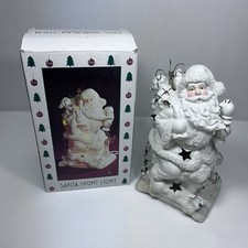 Vintage Porcelain Santa Claus Night Light 10
