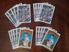 TYLER ZUBER LOT OF (20) 2021 TOPPS UPDATE SERIES + HERITAGE ROOKIE RC ROYALS