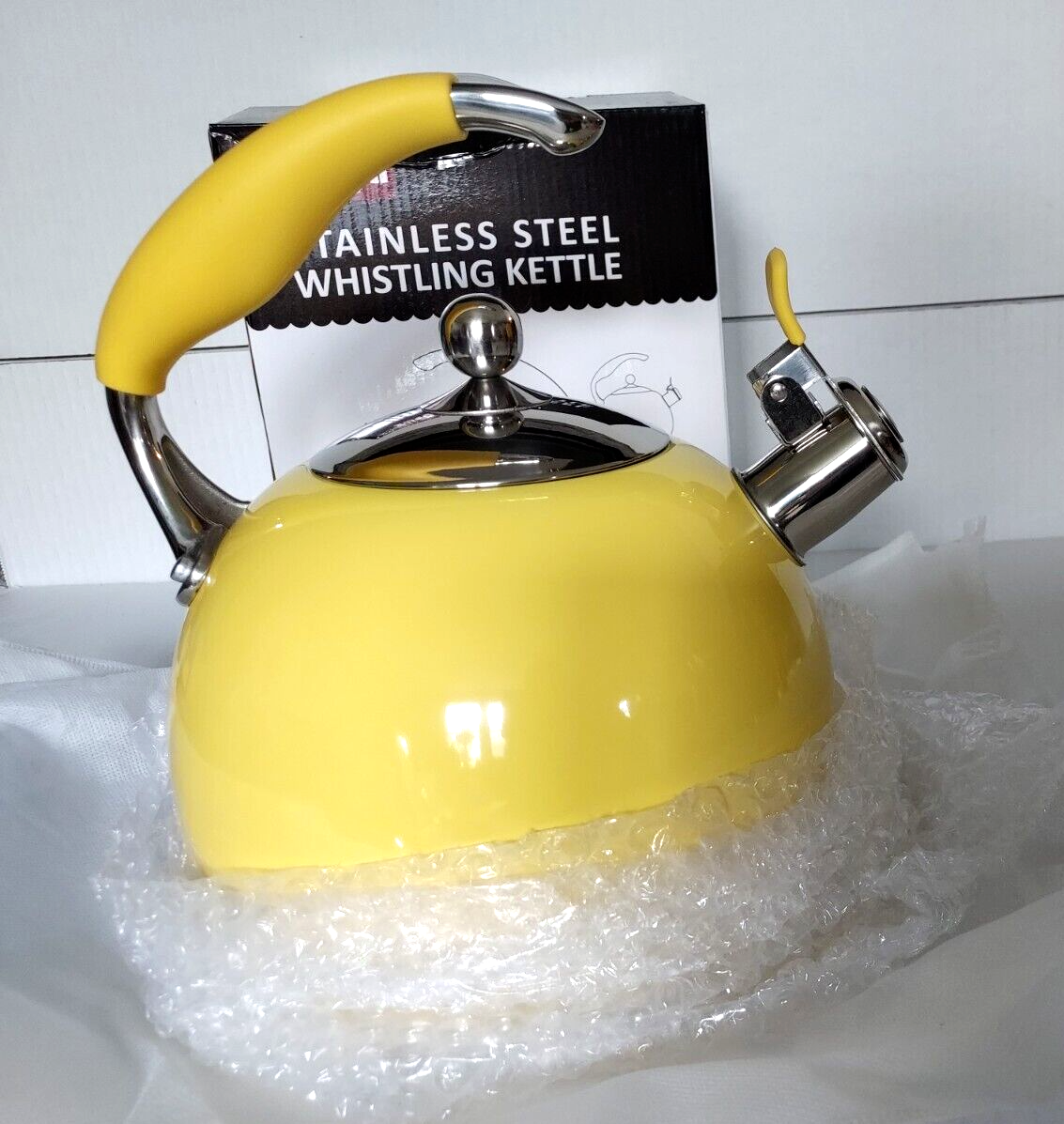 SOTYA Whistling Tea Kettle 3 QT Stainless Steel European Style NEW eBay