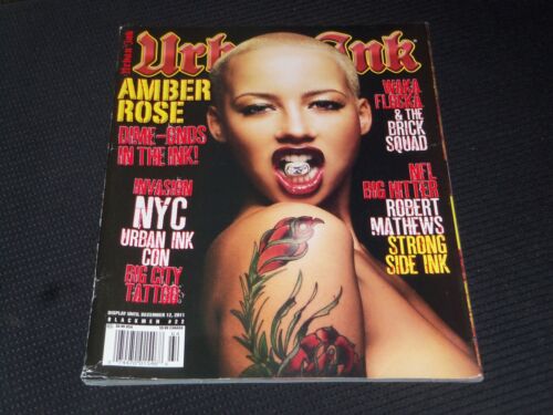 ISSUE #22 URBAN INK MAGAZINE - AMBER ROSE FRONT COVER - O 15624 - Foto 1 di 2