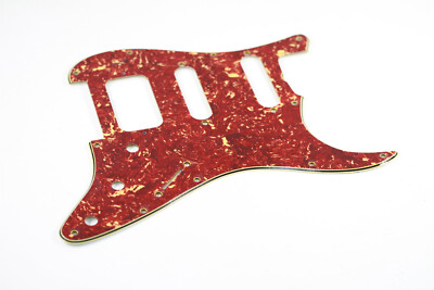 Aged ST-62' HSS No Cover Routing ''Red Tortoise'' fits Fender Strat  US/Vint. Mex 
