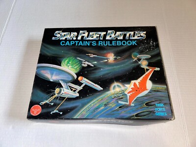Vintage 1991 STAR FLEET BATTLES CAPTAIN'S RULEBOOK AND A LOT MORE!