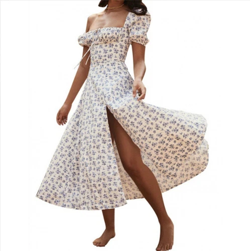 Nakans Floral Bustier Midriff Waist Shaper Dress, Women’s Vintage Corset Dress - Picture 18 of 32
