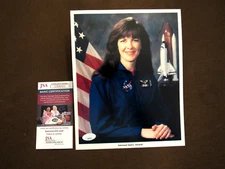 JANET KAVANDI STS-91 99 104 SHUTTLE ASTRONAUT SIGNED AUTO NASA LITHO JSA BEAUTY