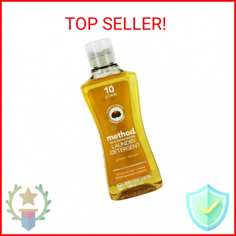 Method - Laundry Detergent 4x Concentrated 10 HE Loads Tough On Dirt + Stains Gi - Image 2 of 2