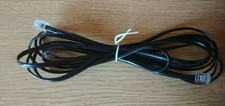 3m RJ11 to RJ11 Cable ADSL Phone Line Modem Internet Route DSL Lead Black