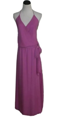 halter neck ruffle mini dress Hope main image 1