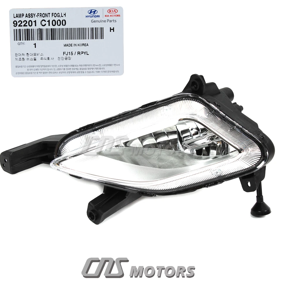 GENUINE Fog Light Lamp LEFT & RIGHT for 15-17 Hyundai Sonata OEM 92201C1000⭐⭐⭐⭐⭐ Foto 3 de 4