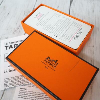 Hermes Tarot Cards Luxury silver color used | eBay
