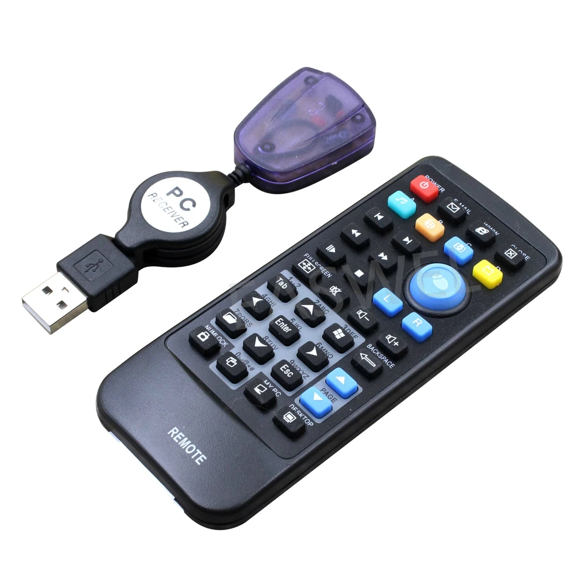 galop selvfølgelig Reporter USB PC Wireless Remote Control DVD TV Computer Laptop | eBay