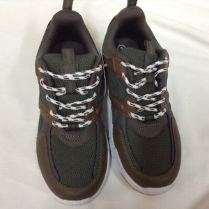 olive color sneakers