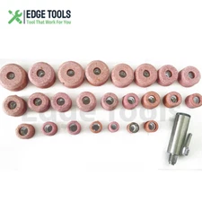 Valve Seat Grinding Stones 24 Pcs With Black And Decker Holder 9/16" USA