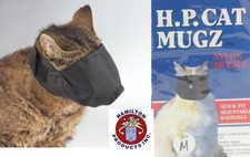Hamilton HP MUGZ Easy Quick-Fit Comfort CAT MUZZLE MEDIUM ADJUSTABLE Grooming