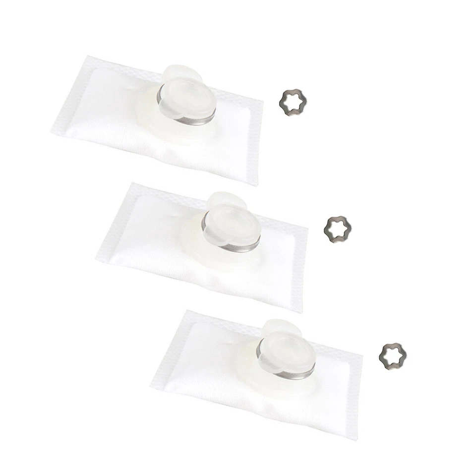 3 Pcs Fuel Pump Filter Strainers For Yamaha YZF R1 R6 R6S R6R FZ8 2003-2016 - Image 3 of 4