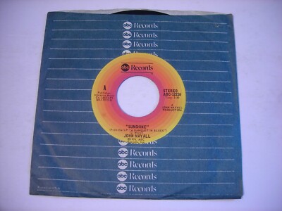 w SLEEVE John Mayall Sunshine / Turn Me Loose 1976 Stereo 45rpm VG++