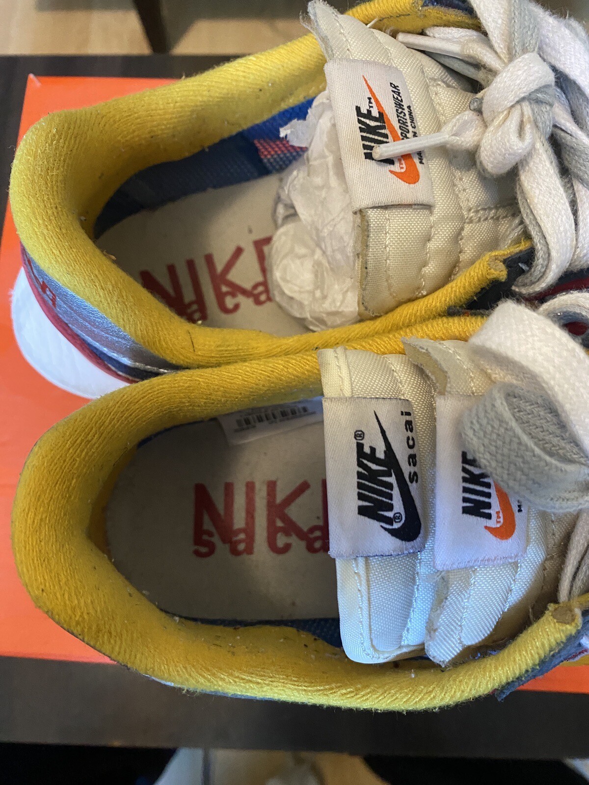 SACAI X NIKE Nike Ld Waffle X Sacai UK 9 5