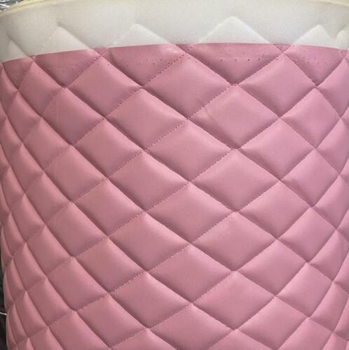 Vinyl Leather Faux Smooth Pvc Pink, Pink Faux Leather Fabric By The Yard