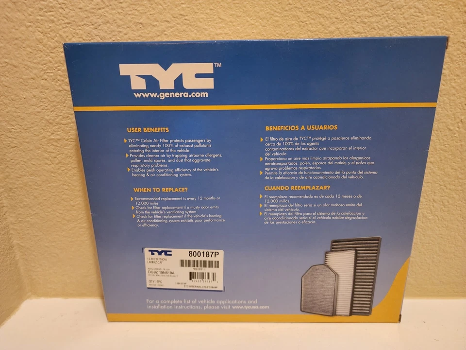 Tyc Air Car Cabin Filter - Image 2 of 4